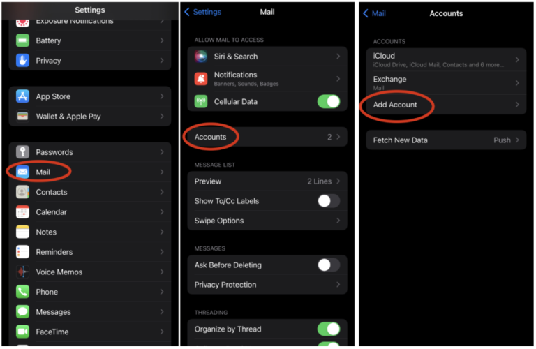 exchange-setup-iphone-or-ipad-infinity-internet-support